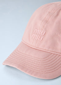 Miu Miu Women Drill Baseball Cap