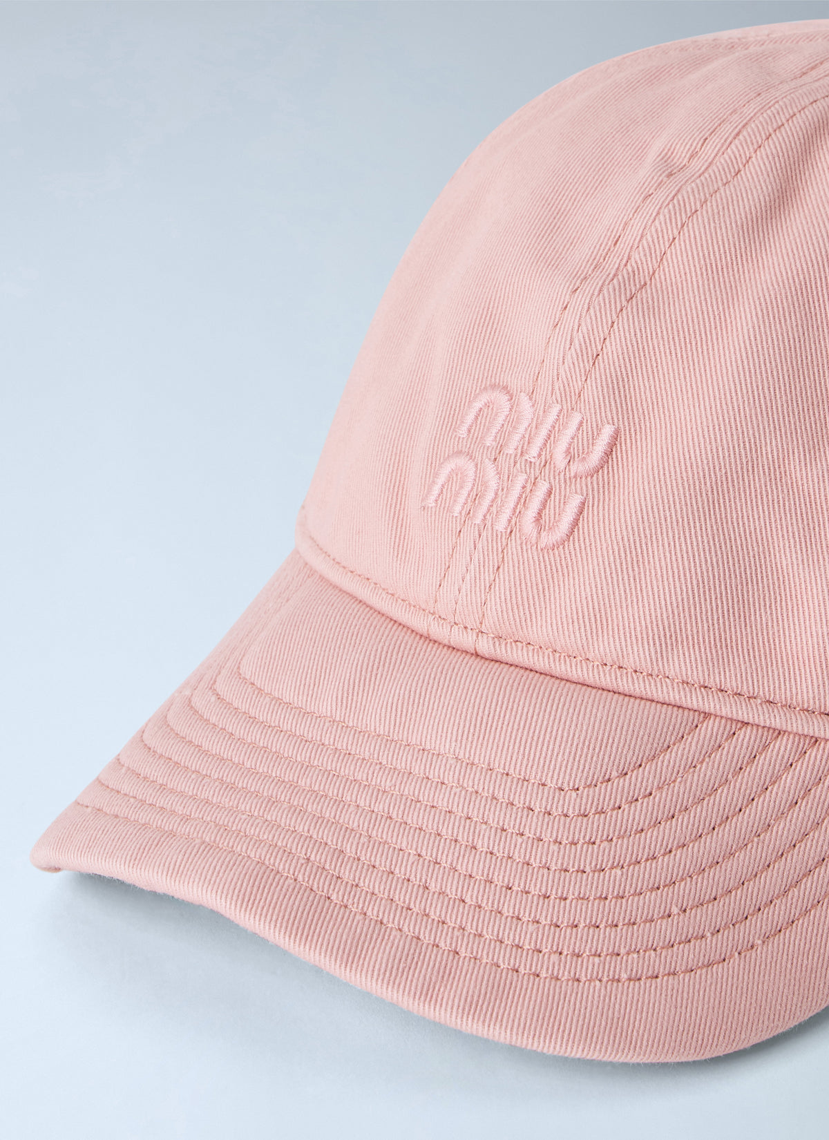 Miu Miu Women Drill Baseball Cap