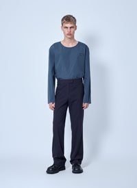 Miu Miu Men Stretch Poplin Top