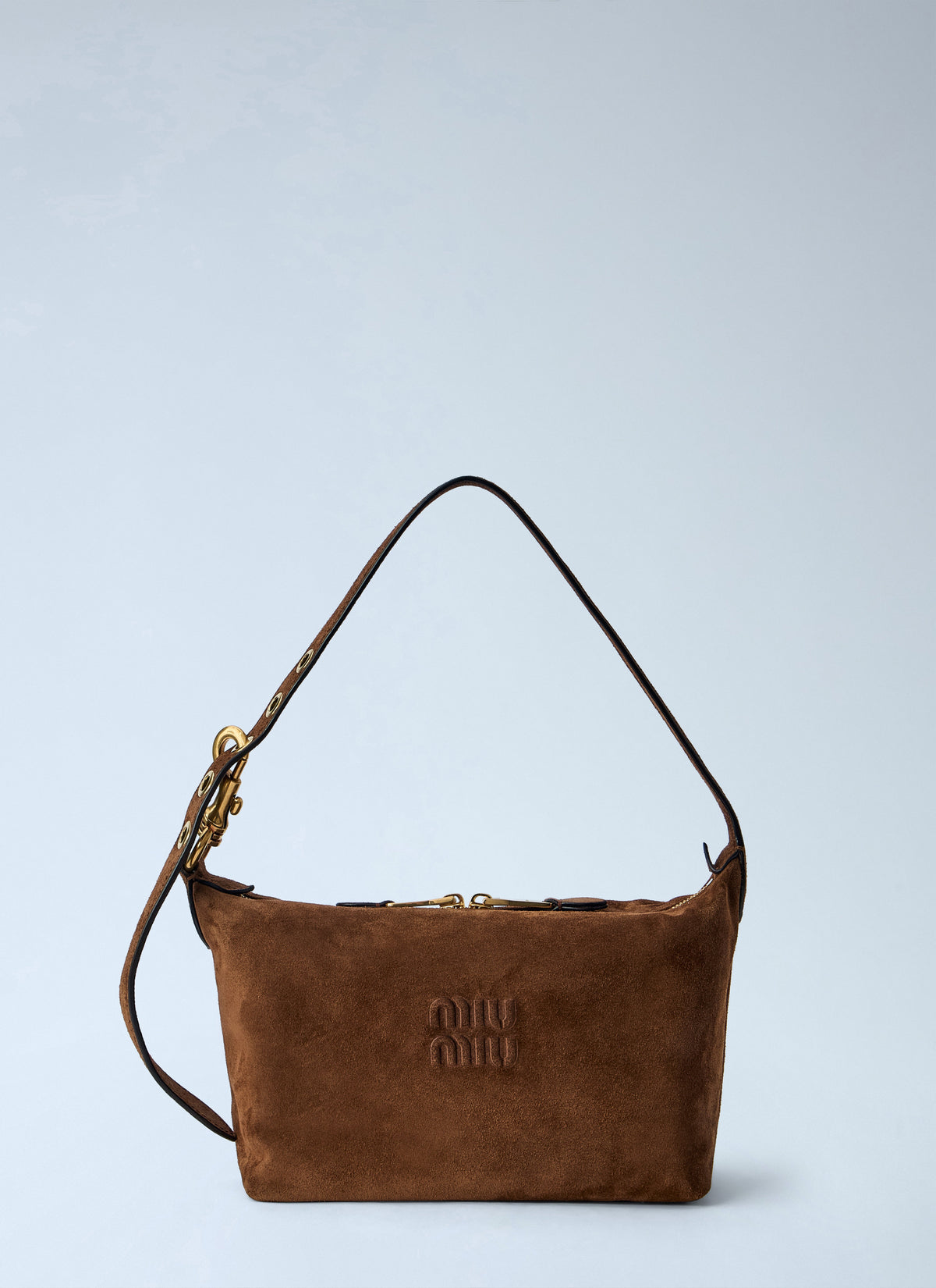 Miu Miu Men Spirit Suede Bag