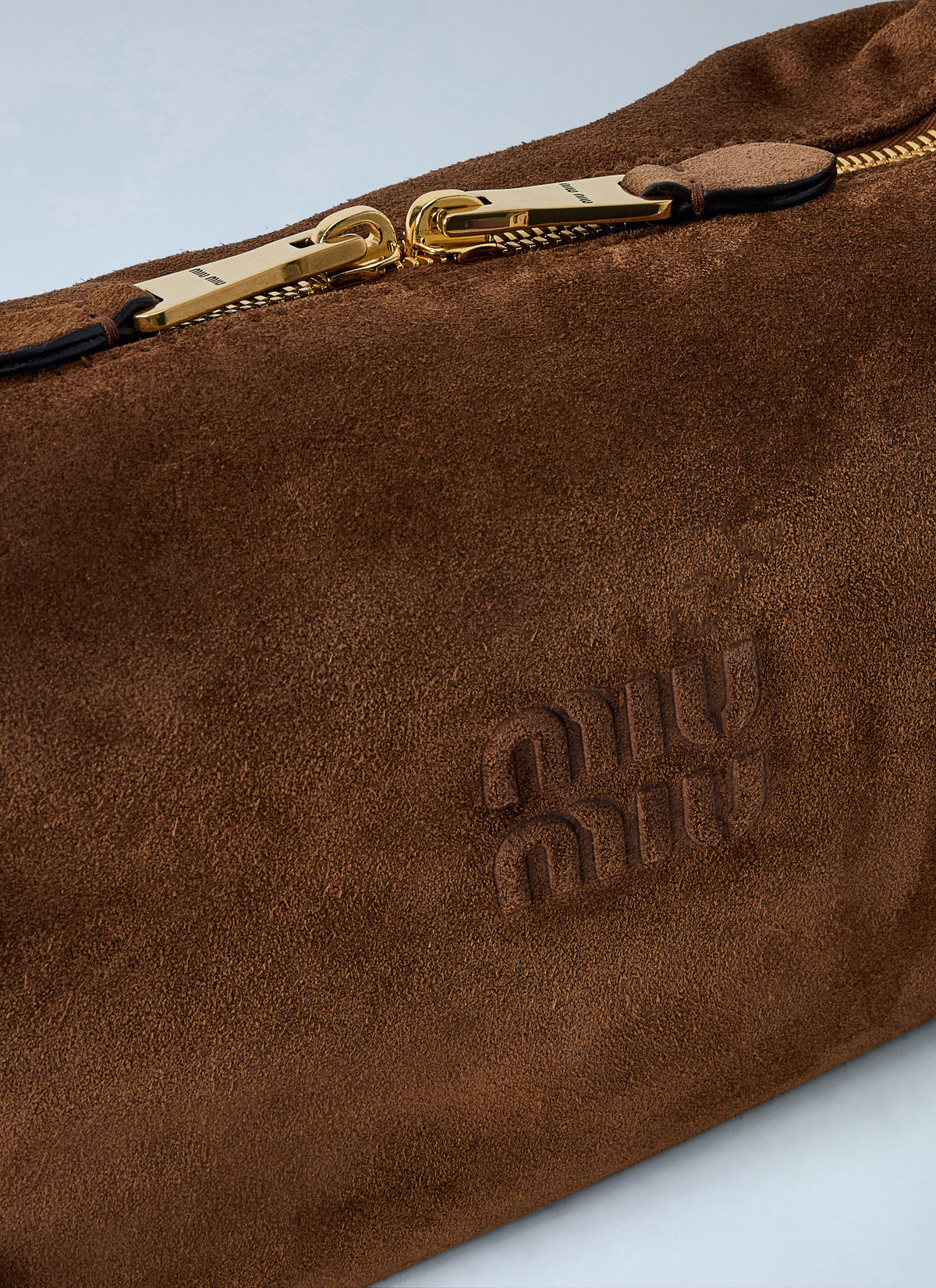 Miu Miu Men Spirit Suede Bag