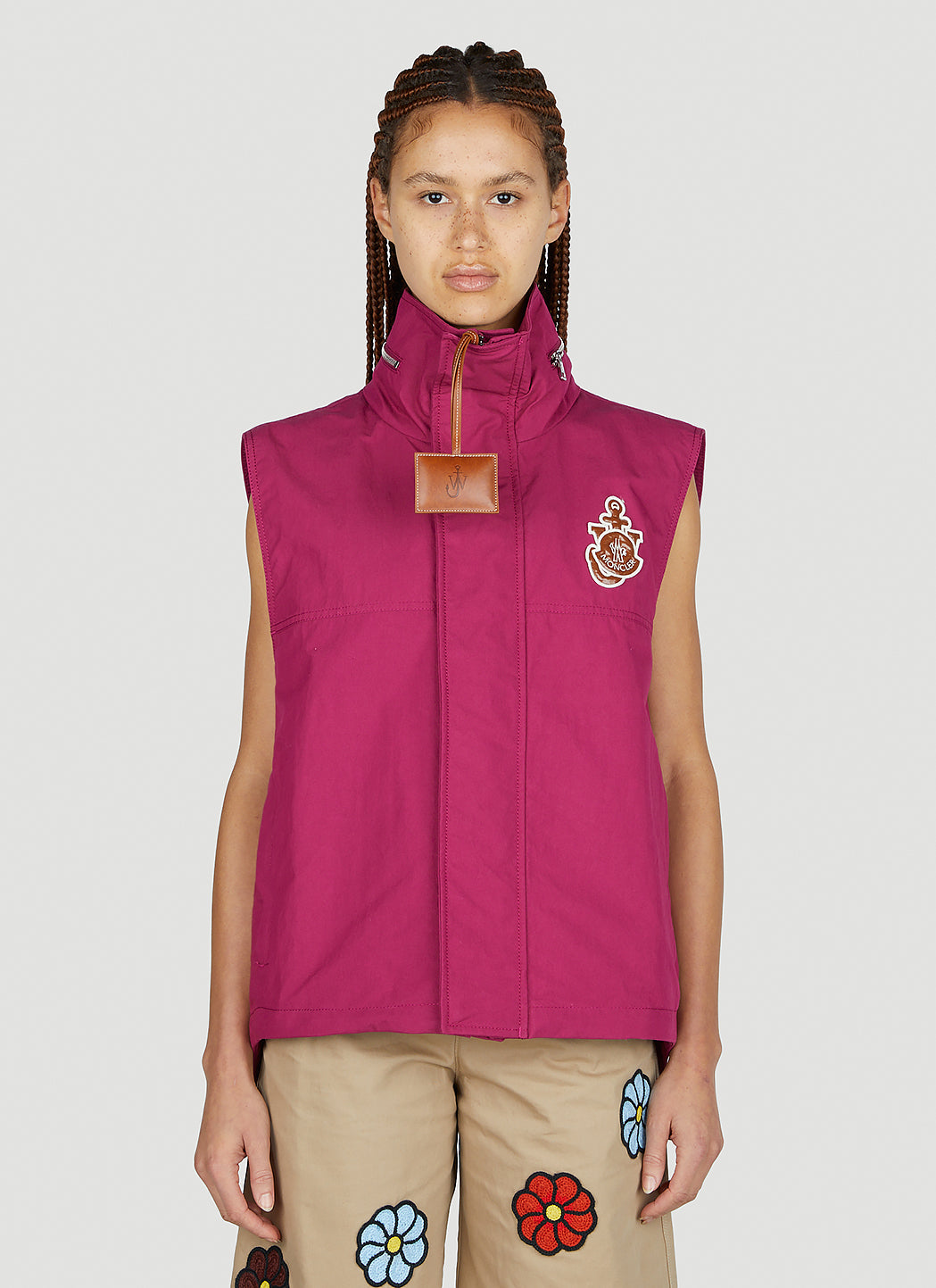 1 Moncler JW Anderson 1 Moncler Jw Anderson Women Tryfan Gilet Jacket