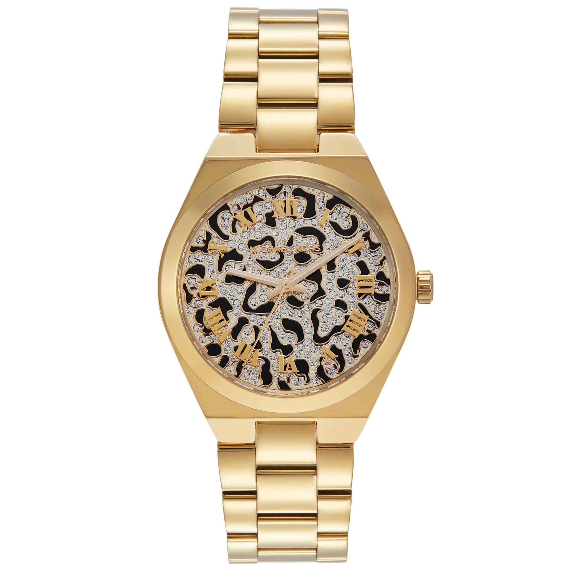 Michael Kors Women's Lennox Gold Dial Watch - MK7500