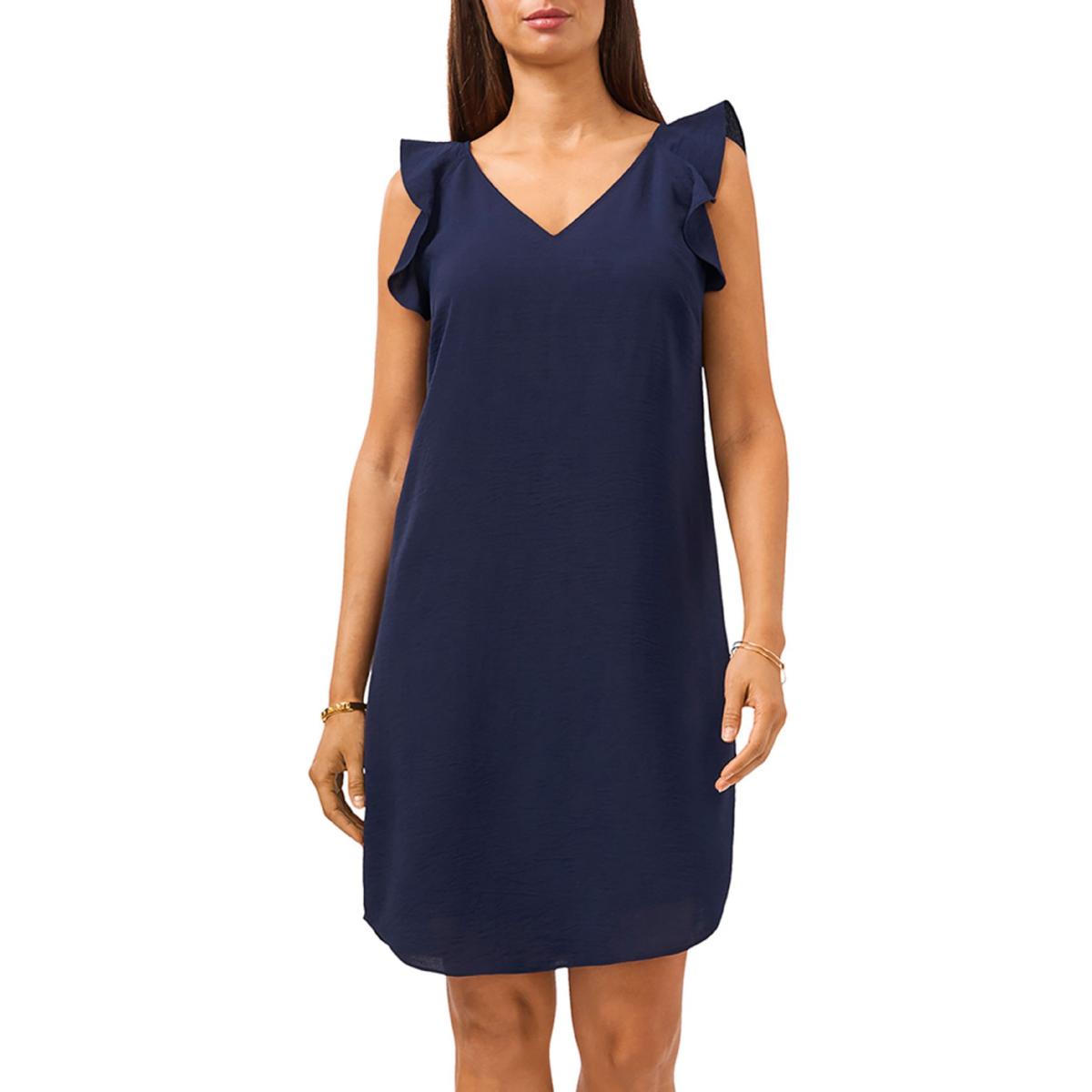 Womens Solid Short Mini Dress