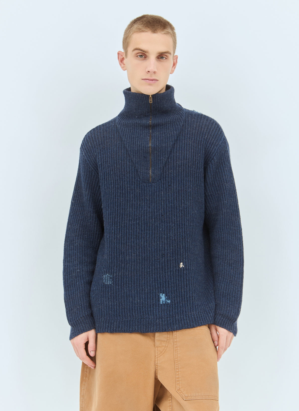 Maison Margiela Maison Margiela Men Summer Shetland Knit Sweater