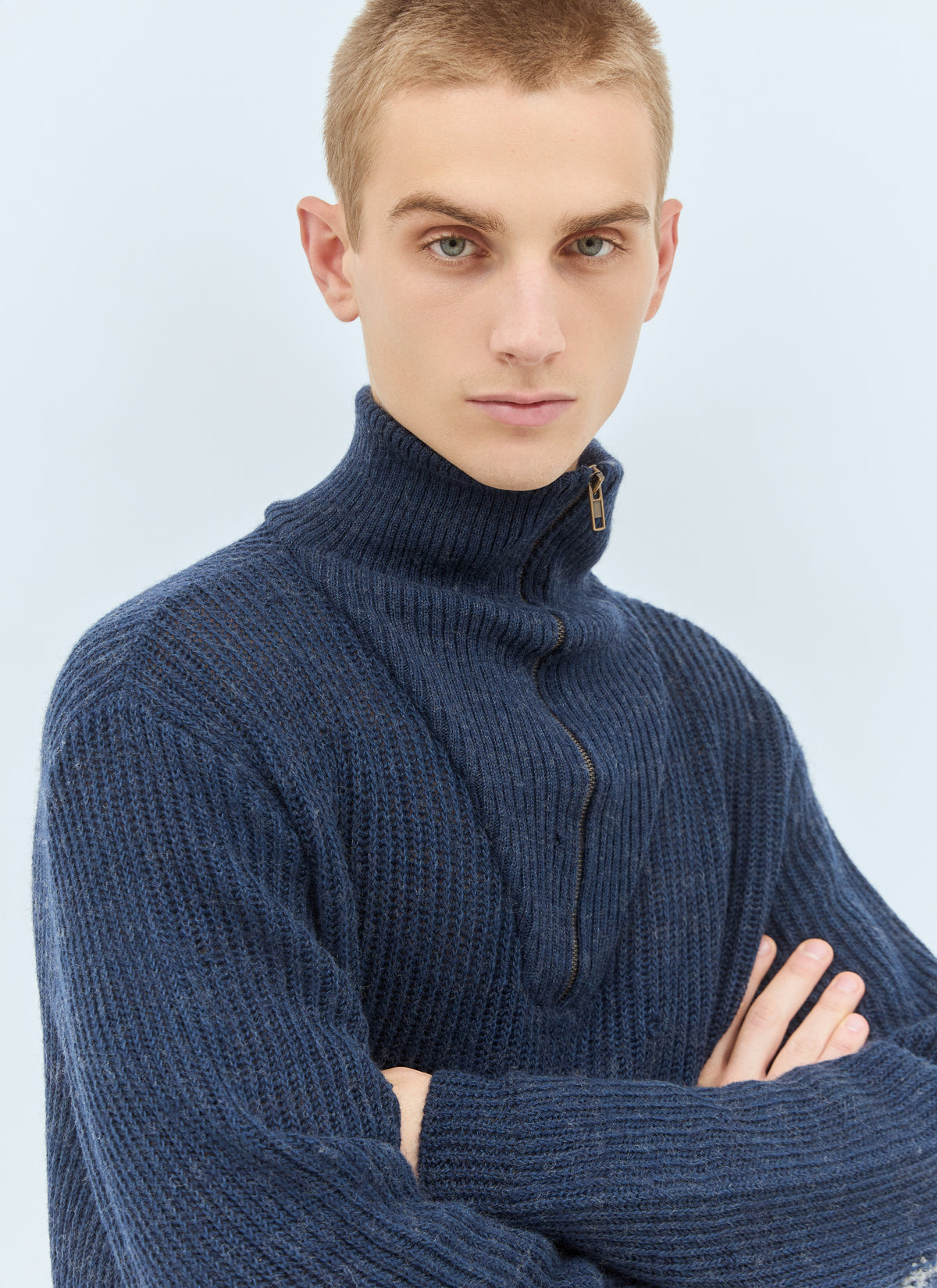 Maison Margiela Maison Margiela Men Summer Shetland Knit Sweater