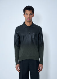 Maison Margiela Men Long Sleeve Polo Shirt