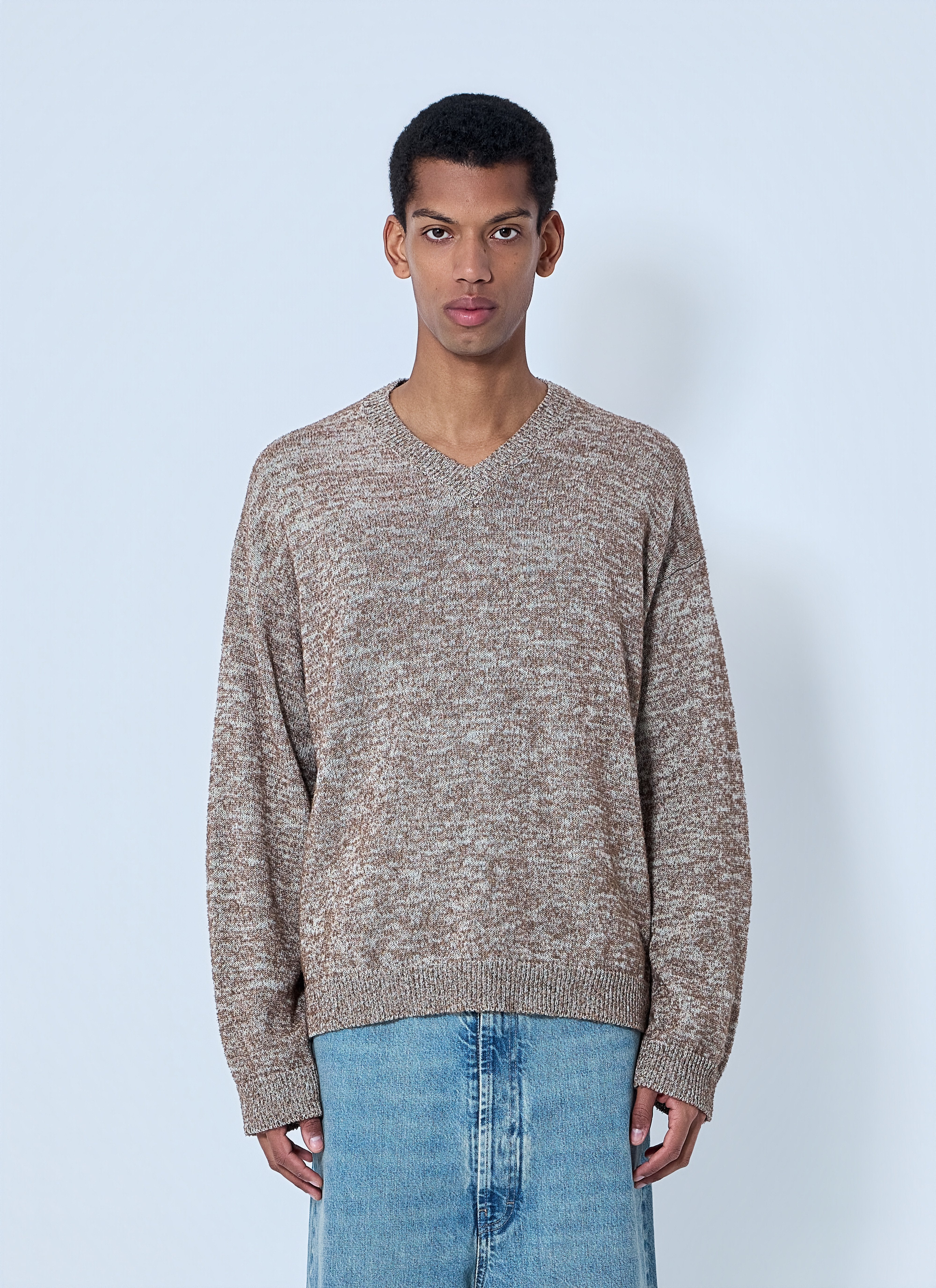 Maison Margiela Men V-Neck Knit Sweater – Bluefly