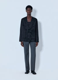 Maison Margiela Maison Margiela Men Buttoned Jacket With Patch Pockets