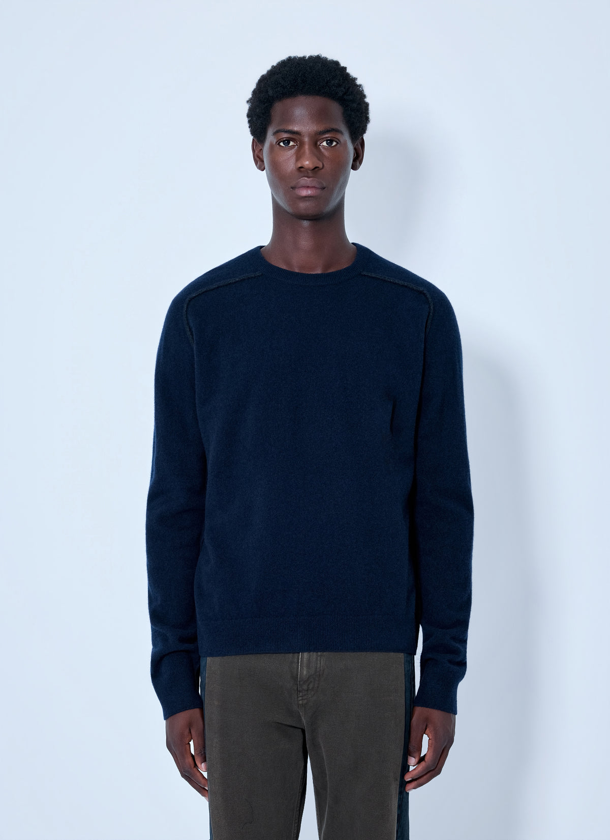 Maison Margiela Men Wool Crewneck Sweater
