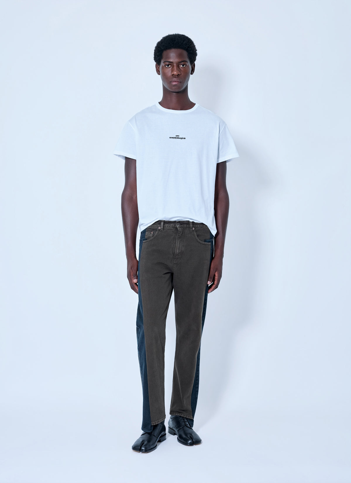 Maison Margiela Men Spliced Denim Trousers