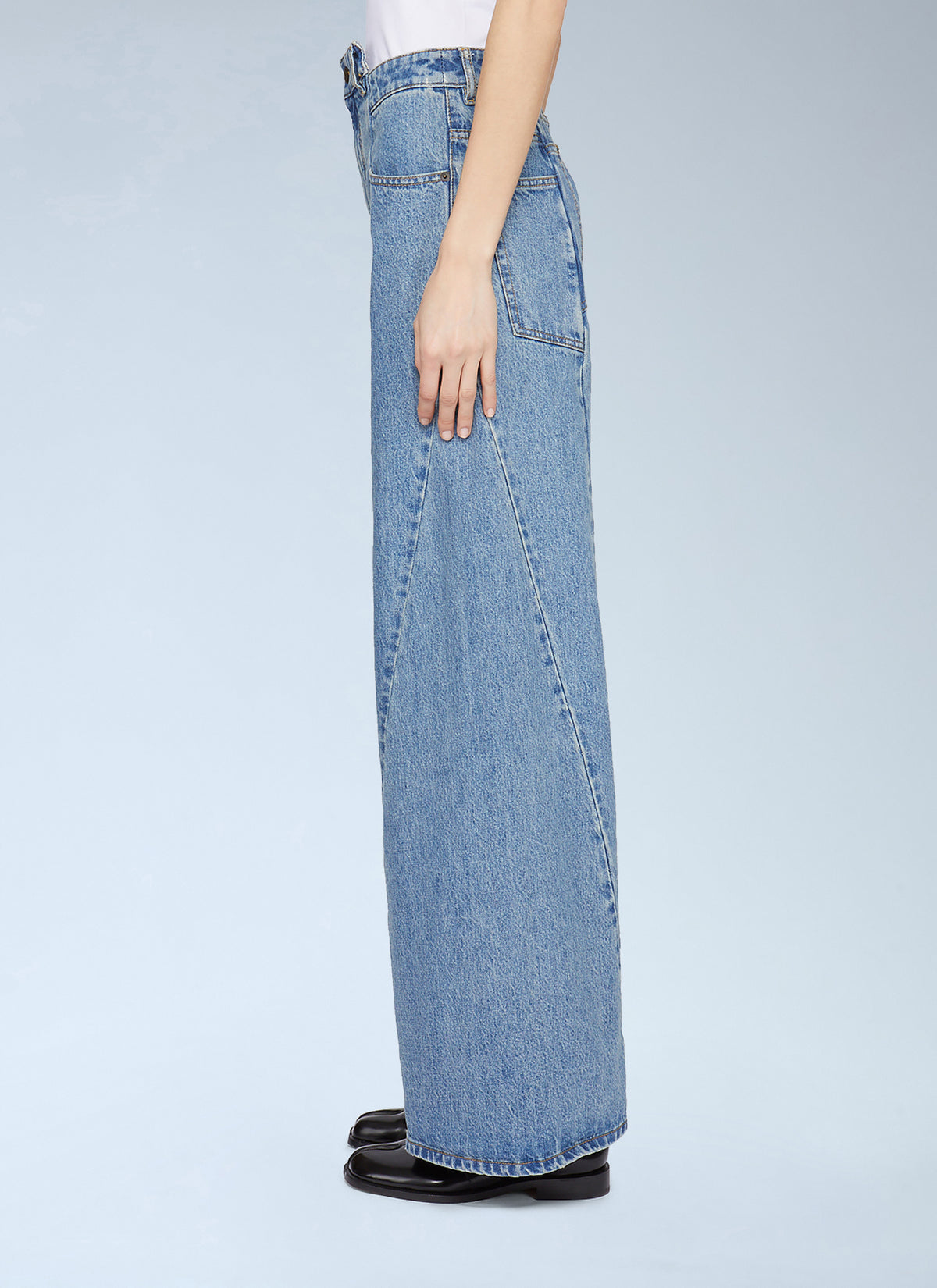 Maison Margiela Women Wide-Leg Jeans