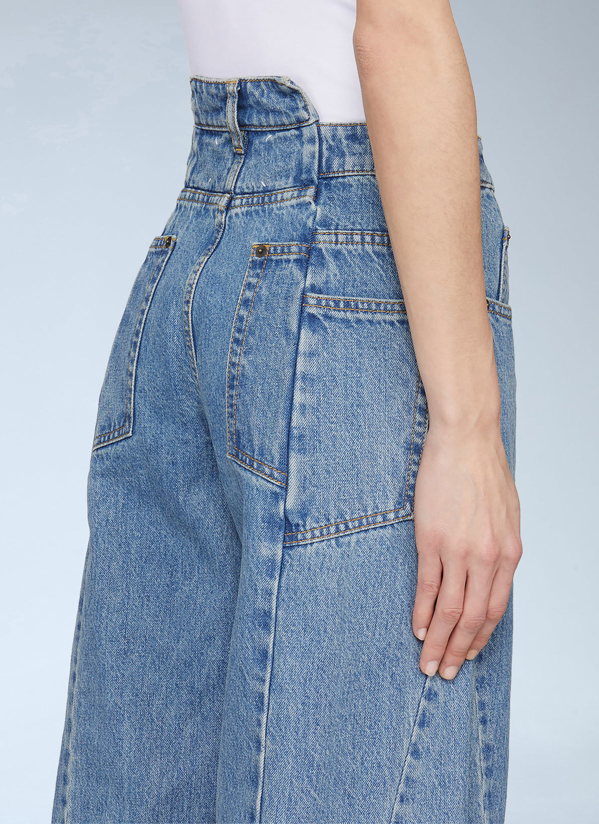 Maison Margiela Women Wide-Leg Jeans