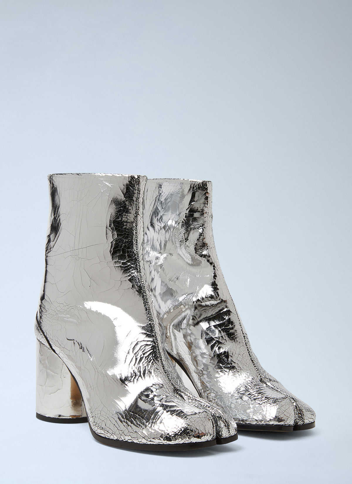 Maison Margiela Women Metallic Tabi H80 Boots