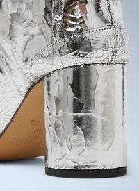 Maison Margiela Women Metallic Tabi H80 Boots