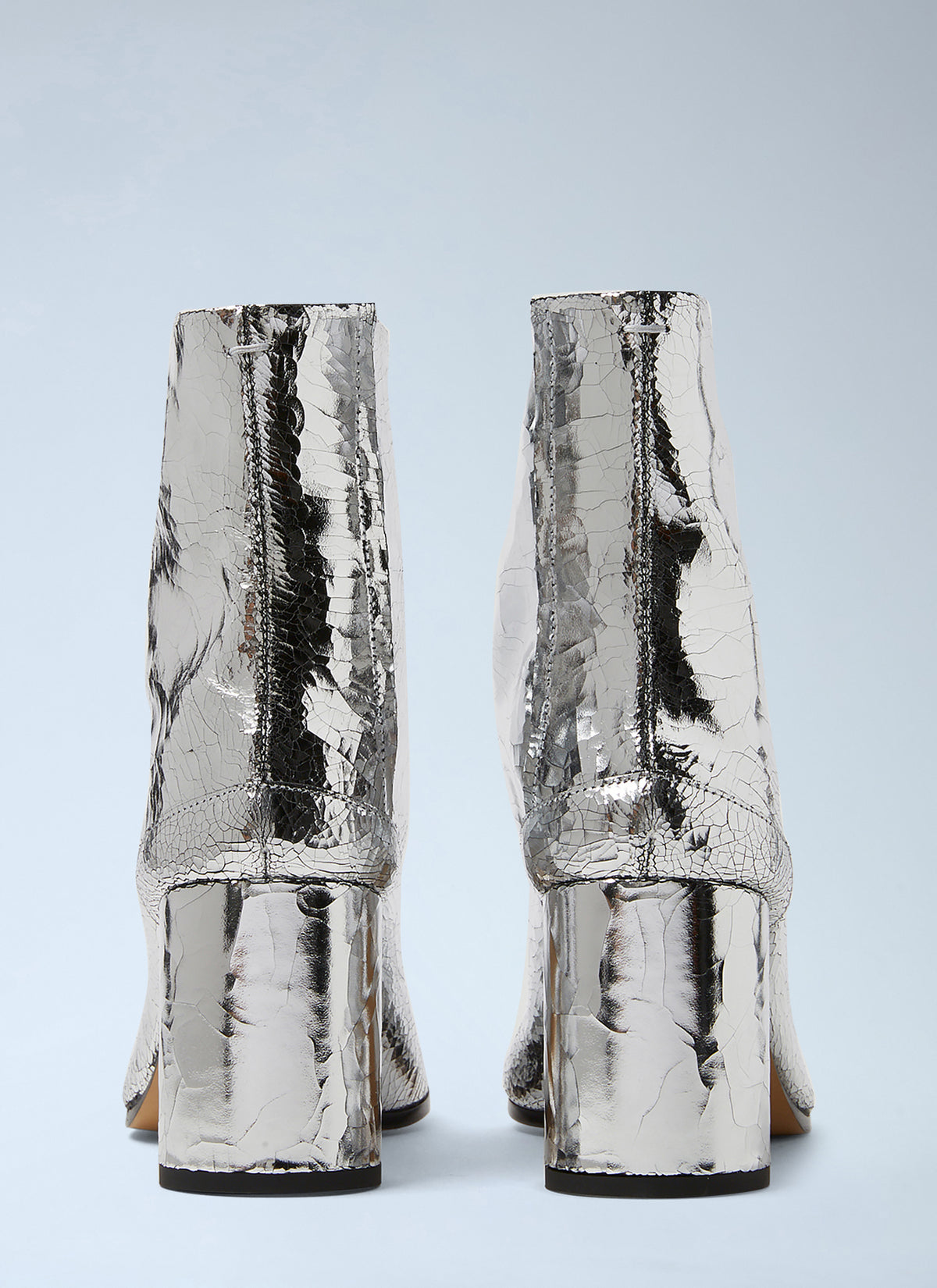 Maison Margiela Women Metallic Tabi H80 Boots