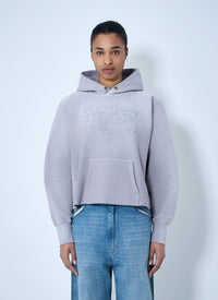 Maison Margiela Maison Margiela Women Hooded Sweatshirt With Ribbed Details