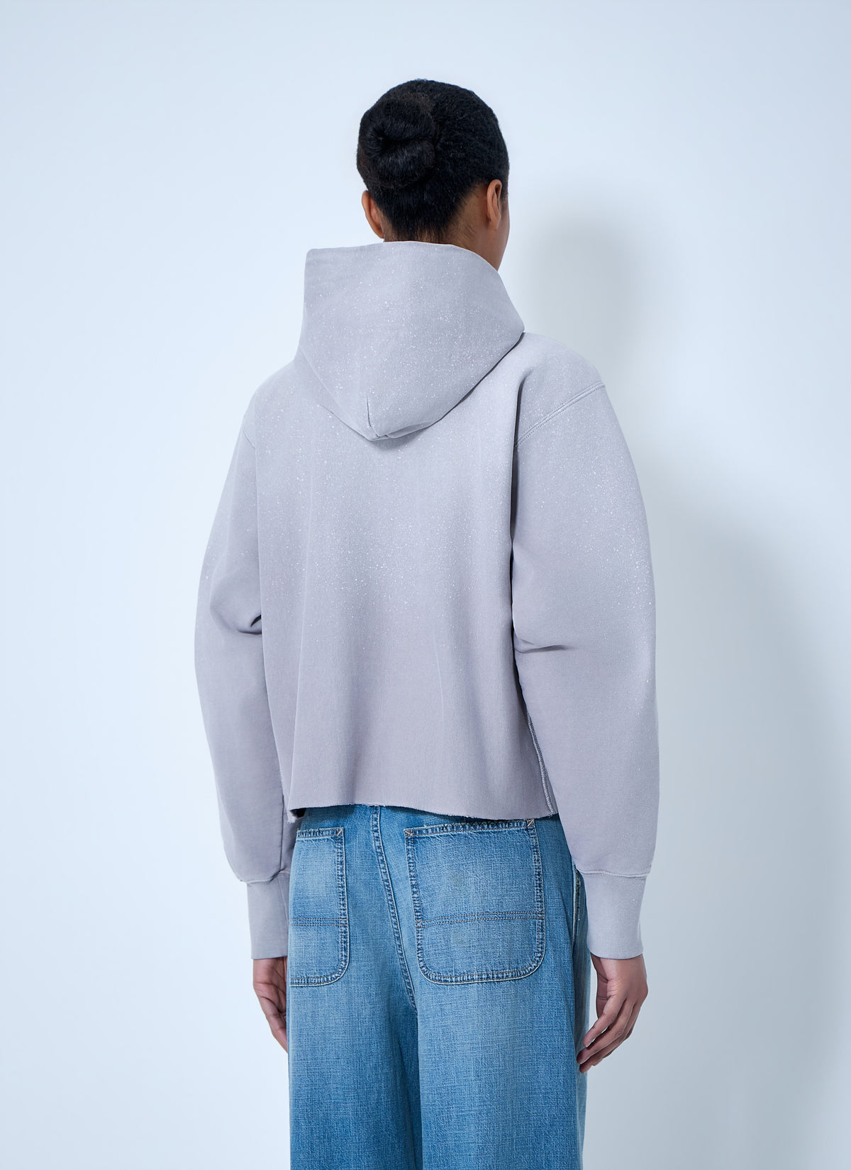 Maison Margiela Maison Margiela Women Hooded Sweatshirt With Ribbed Details