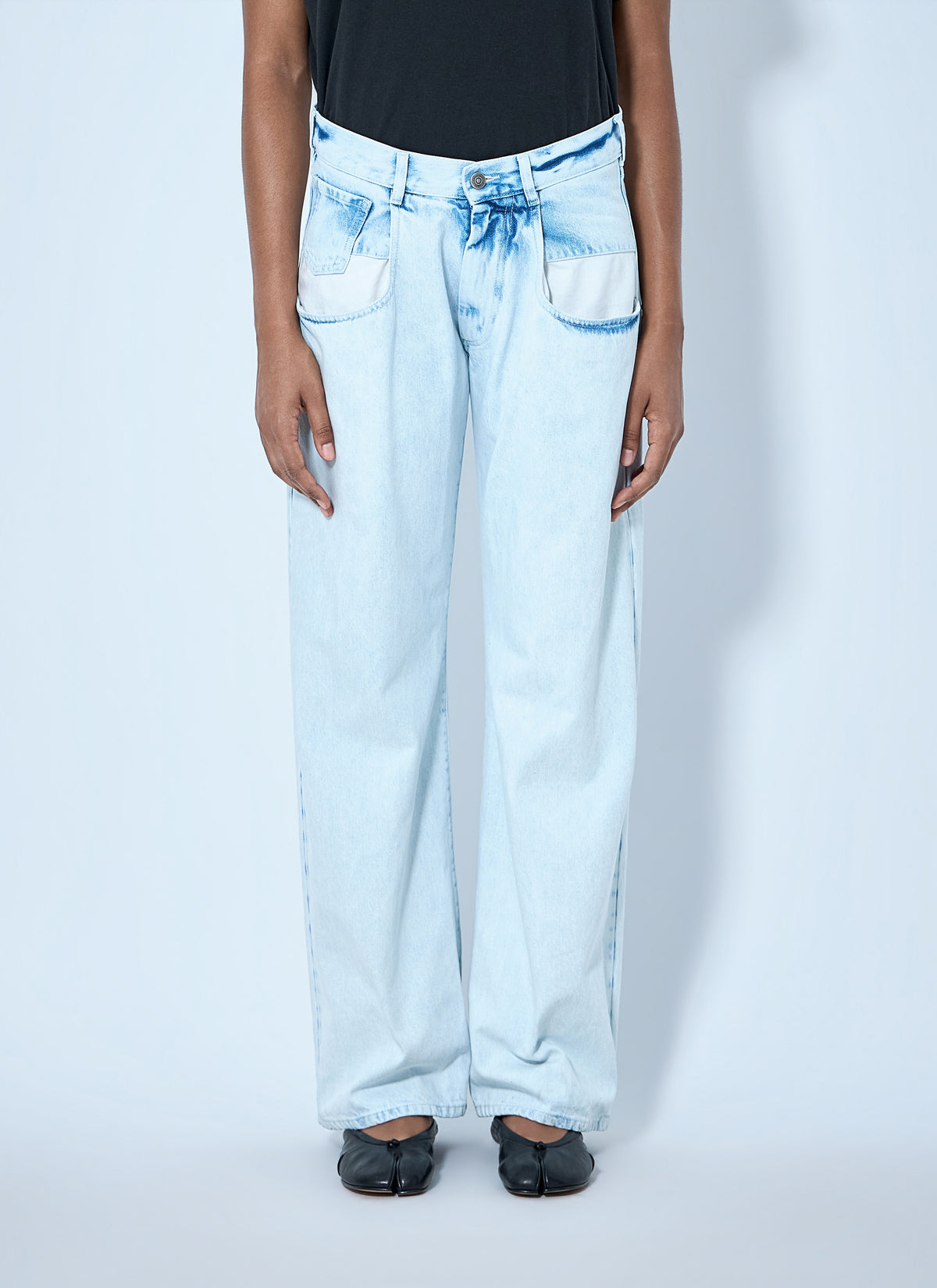 Maison Margiela Maison Margiela Women Boyfriend Denim Trousers