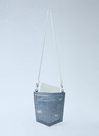Mm6 Maison Margiela Women Denim Pocket Bag