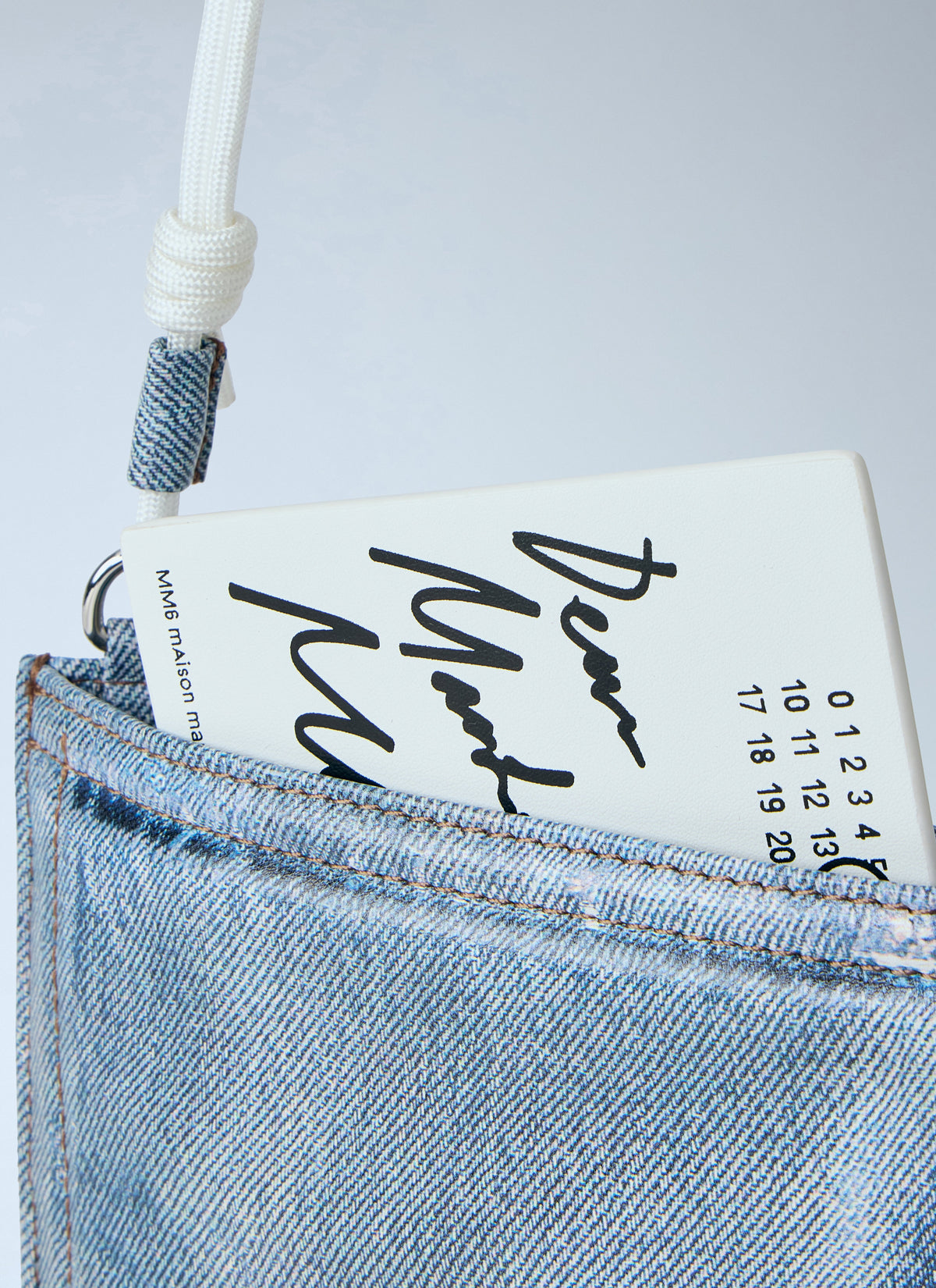 Mm6 Maison Margiela Women Denim Pocket Bag