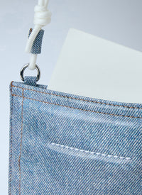 Mm6 Maison Margiela Women Denim Pocket Bag