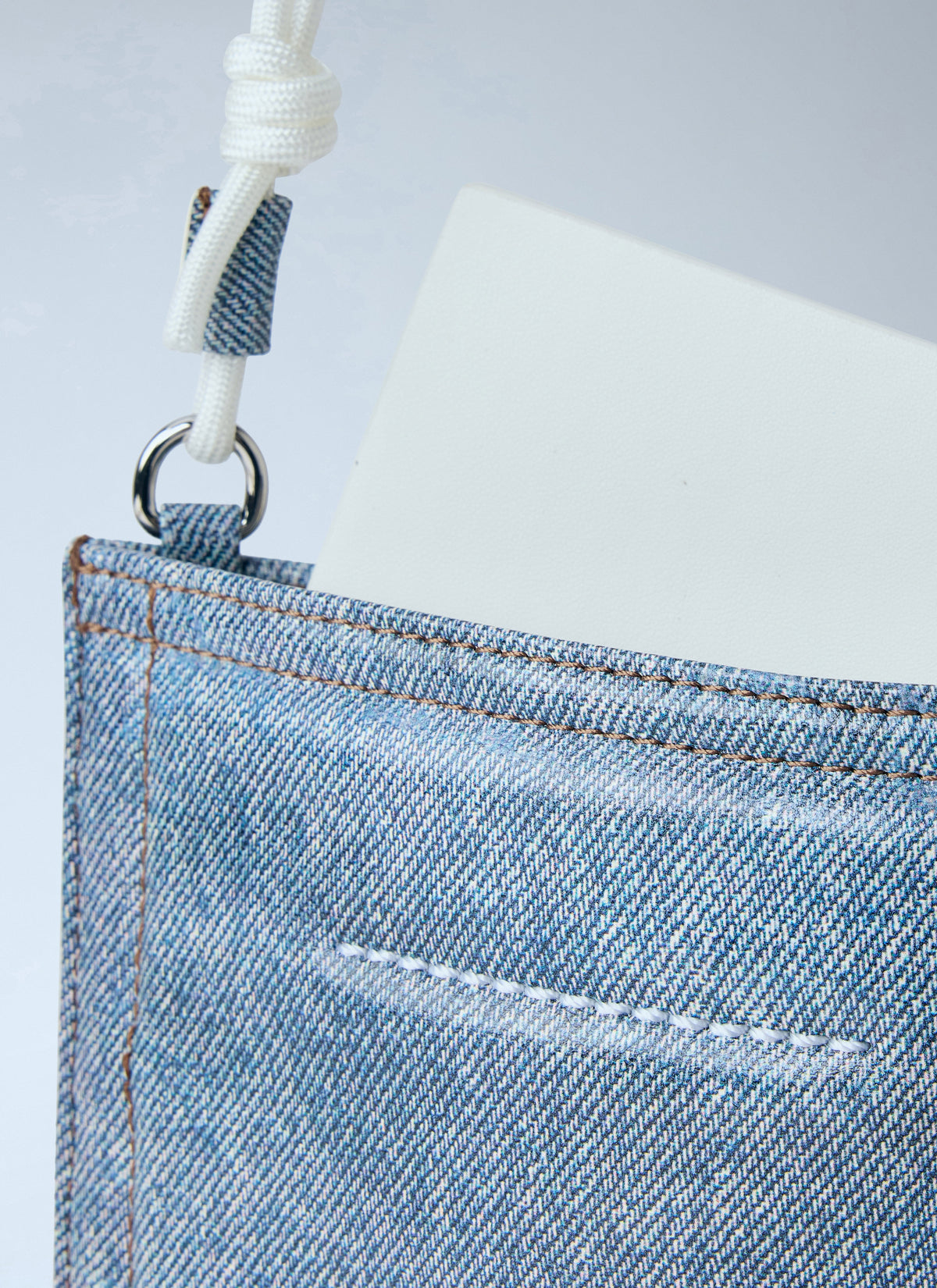 Mm6 Maison Margiela Women Denim Pocket Bag
