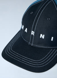 Marni Men Logo Motif Baseball Cap