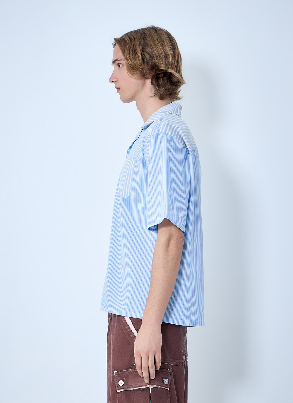Marni Marni Men Striped Cotton Poplin Shirt