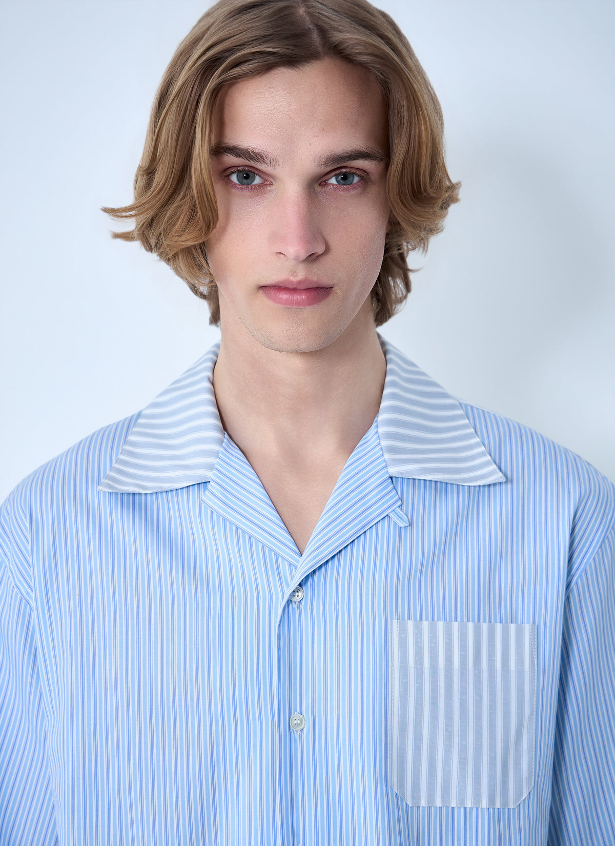 Marni Marni Men Striped Cotton Poplin Shirt