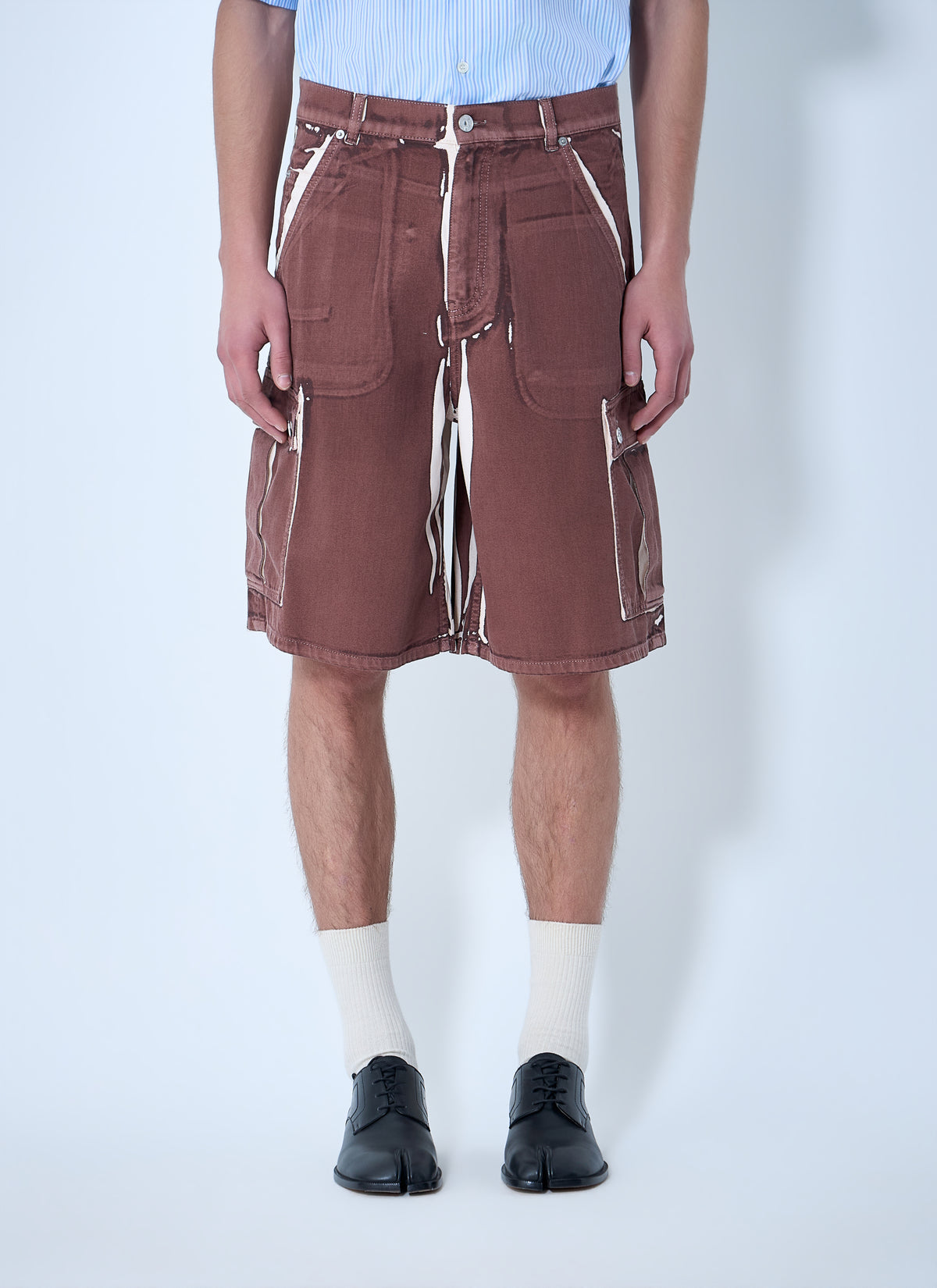 Marni Marni Men Utility Cargo Shorts
