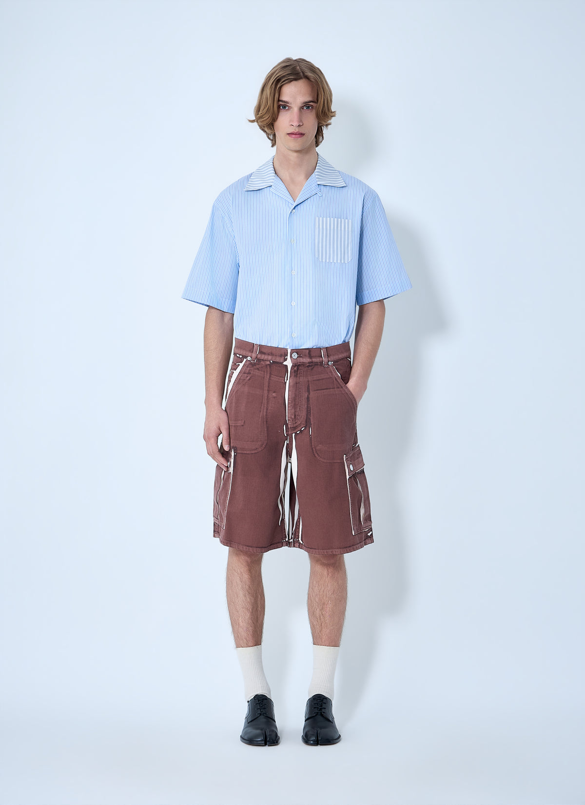 Marni Marni Men Utility Cargo Shorts