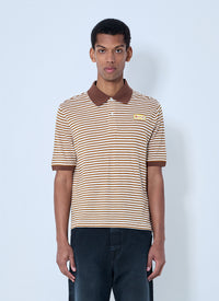 Marni Men Striped Polo Shirt