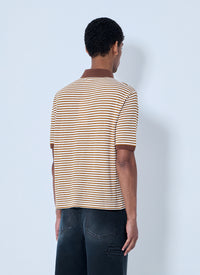 Marni Men Striped Polo Shirt