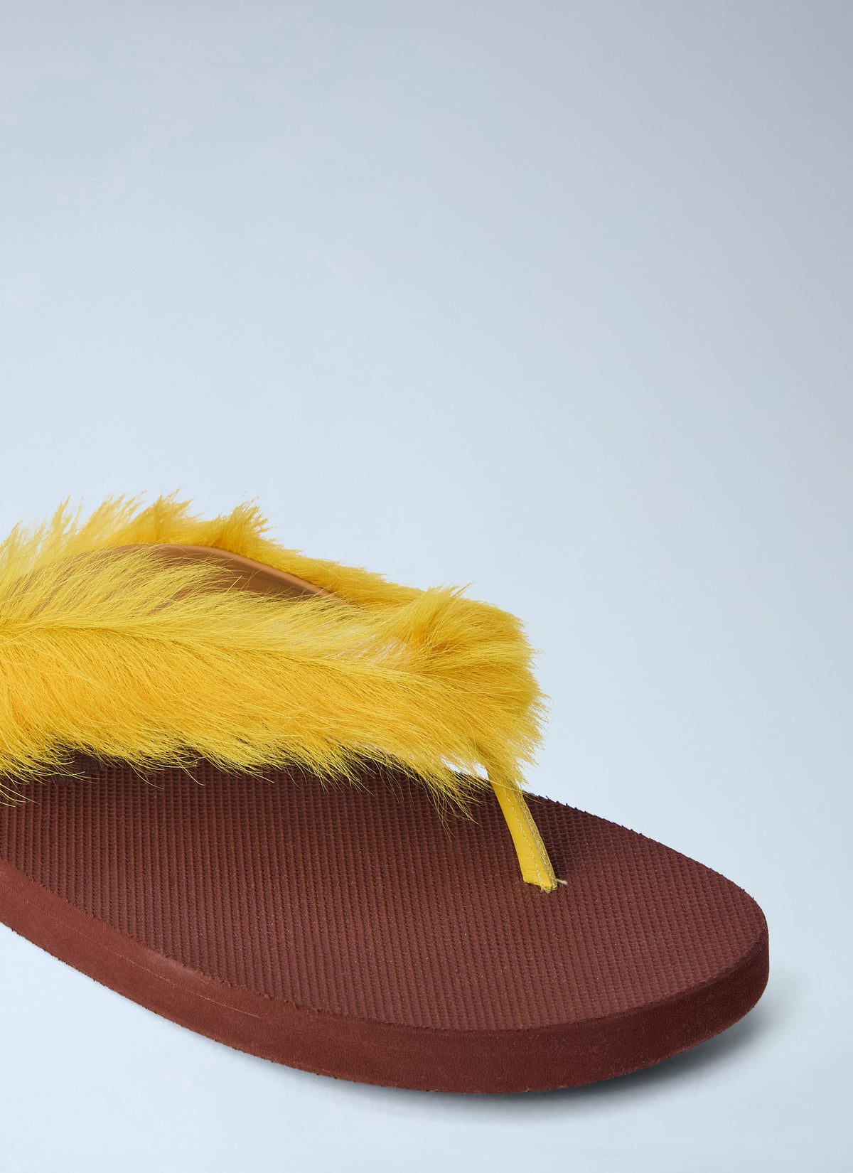 Marni Men Feather Embellished Sandals