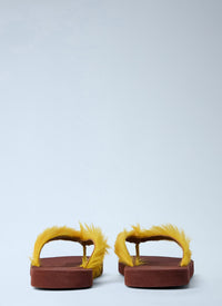 Marni Men Feather Embellished Sandals