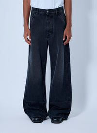 Marni Men Denim Workwear Trousers