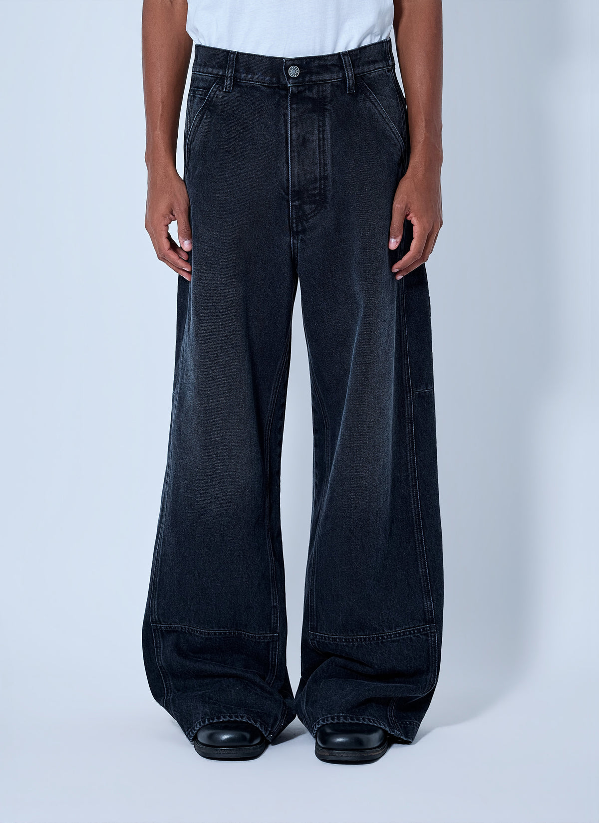 Marni Men Denim Workwear Trousers