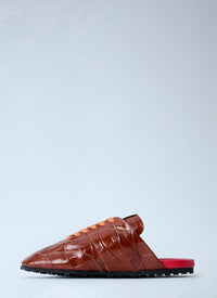 Marni Men Laced Leather Mules