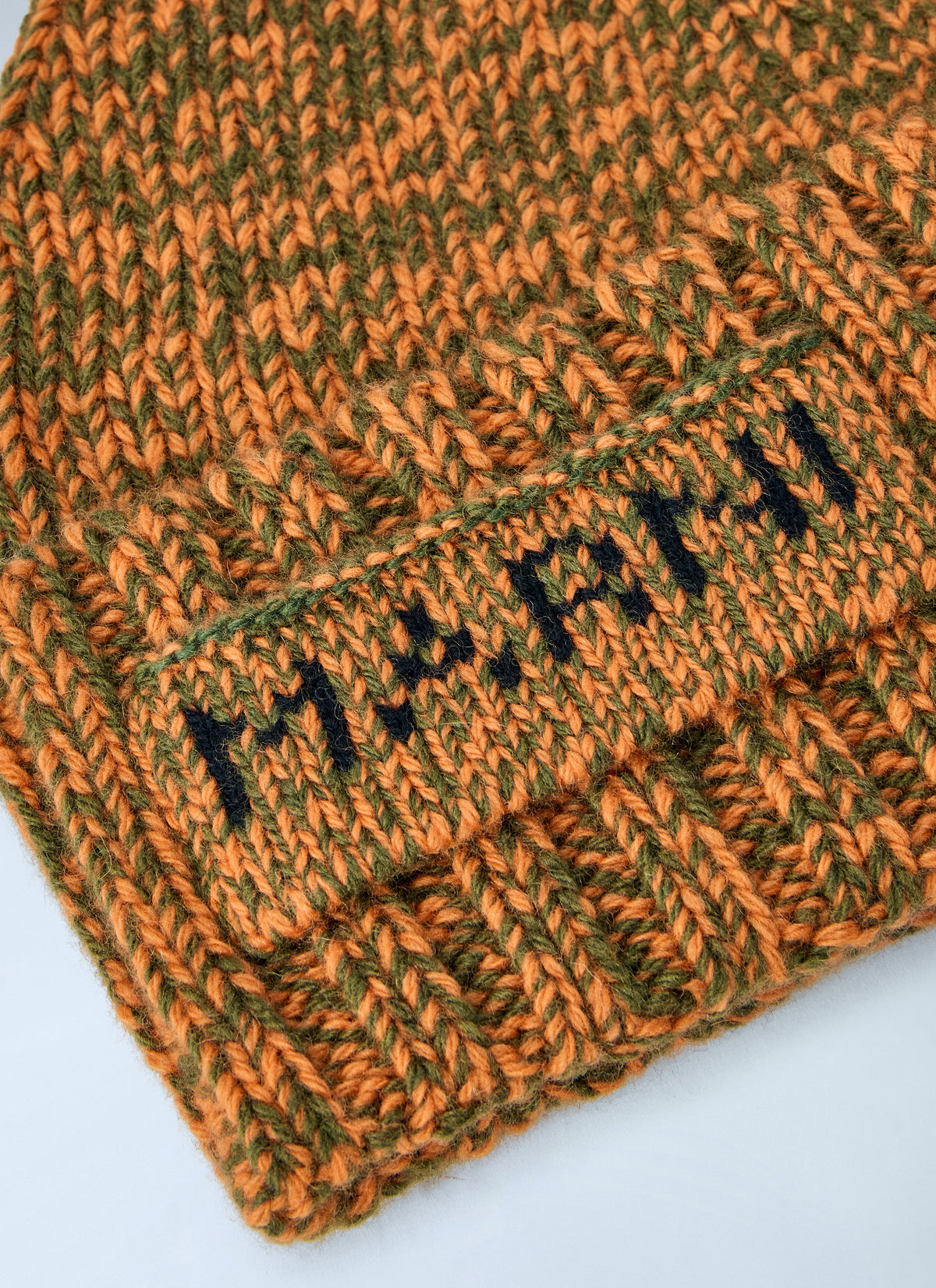 Marni Men Knitted Logo Beanie