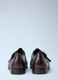 Marni Men Buckle Detail Leather Loafers