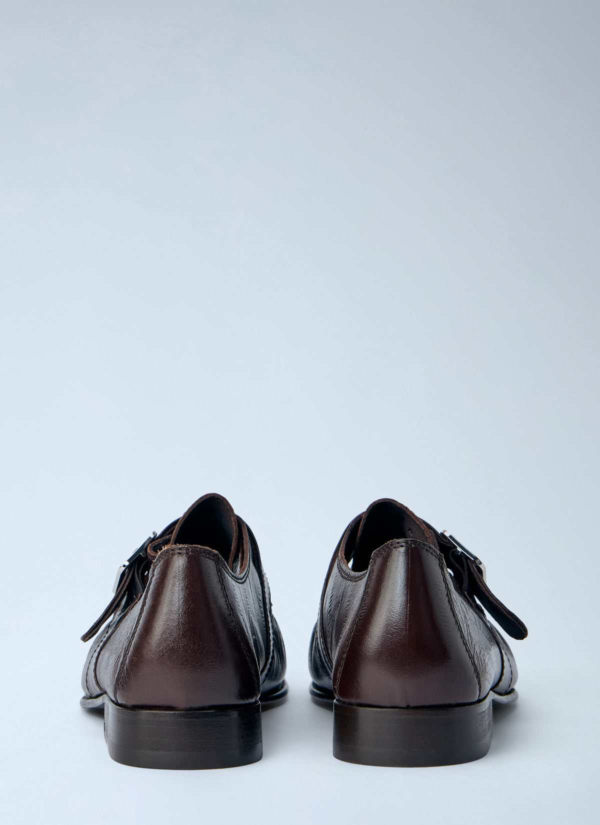 Marni Men Buckle Detail Leather Loafers
