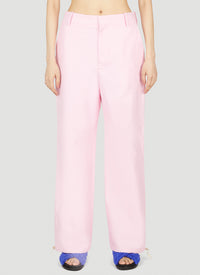 Marni Women Straight Leg Drawstring Pants