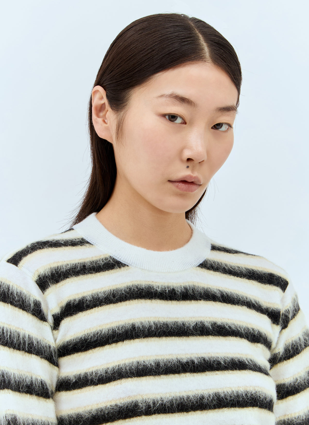 Marni Marni Women Striped Wool-Mohair Sweater