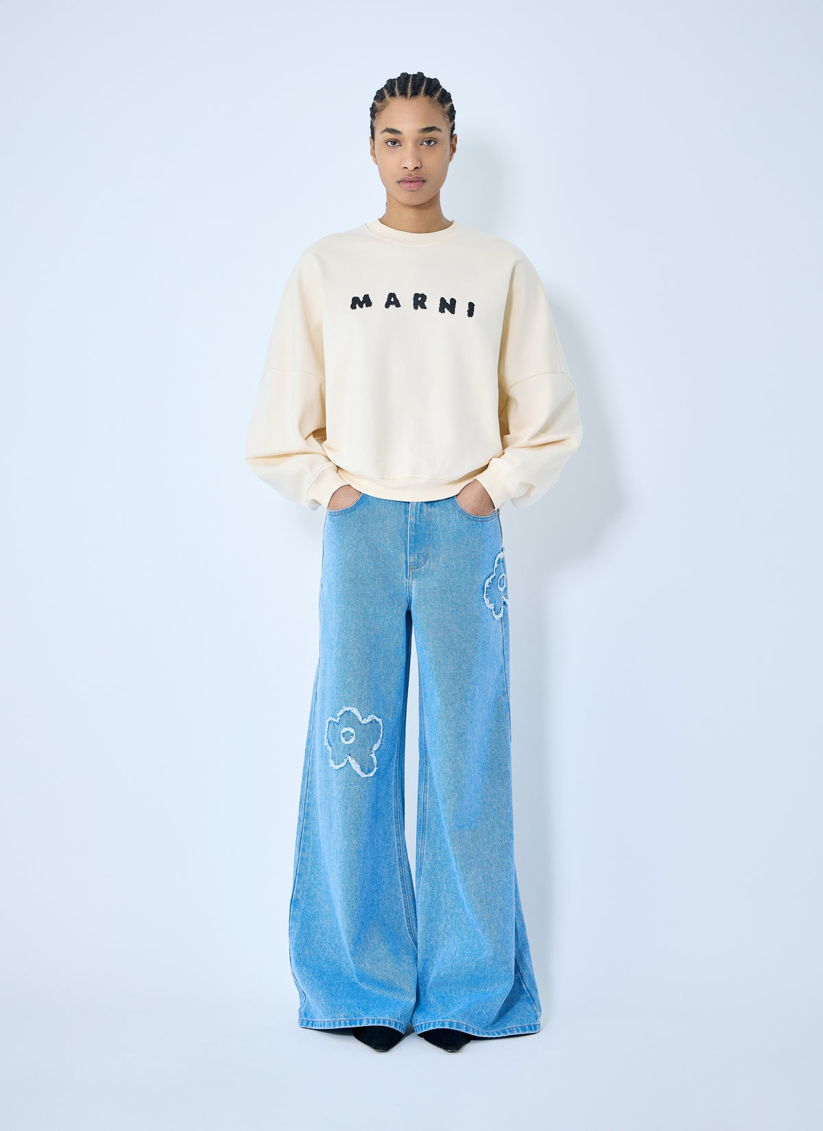 Marni Women Logo Print Sweatshirt