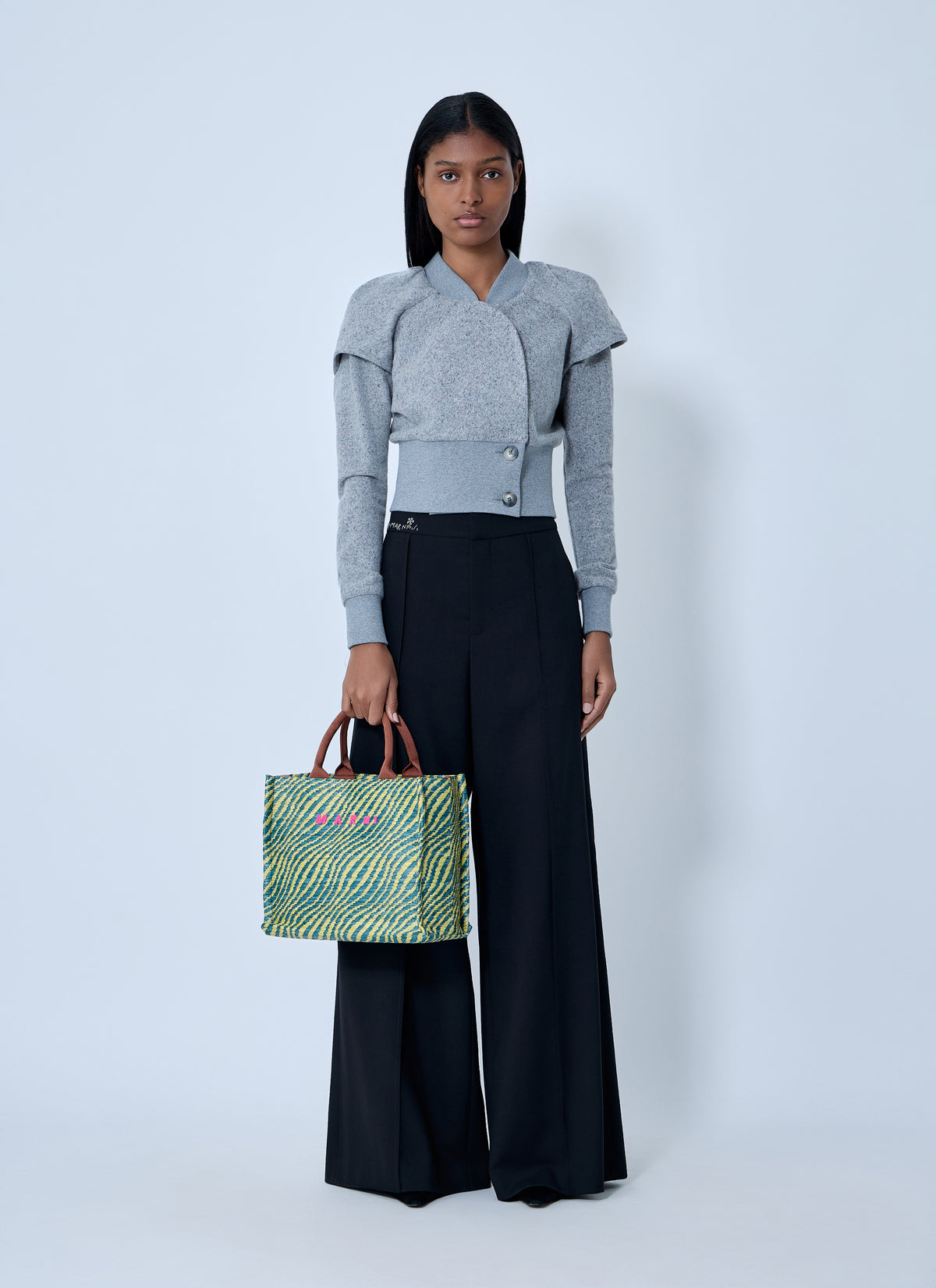 Marni Women Wool Tailored Pants