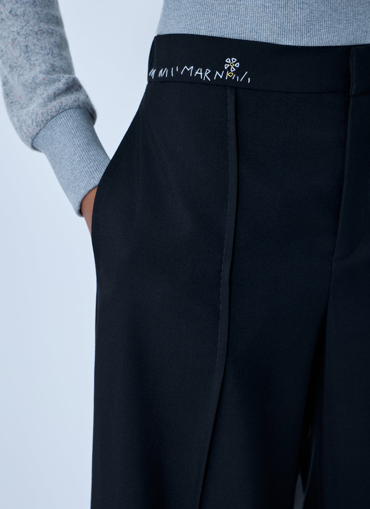 Marni Women Wool Tailored Pants