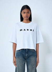 Marni Women Logo Motif T-Shirt