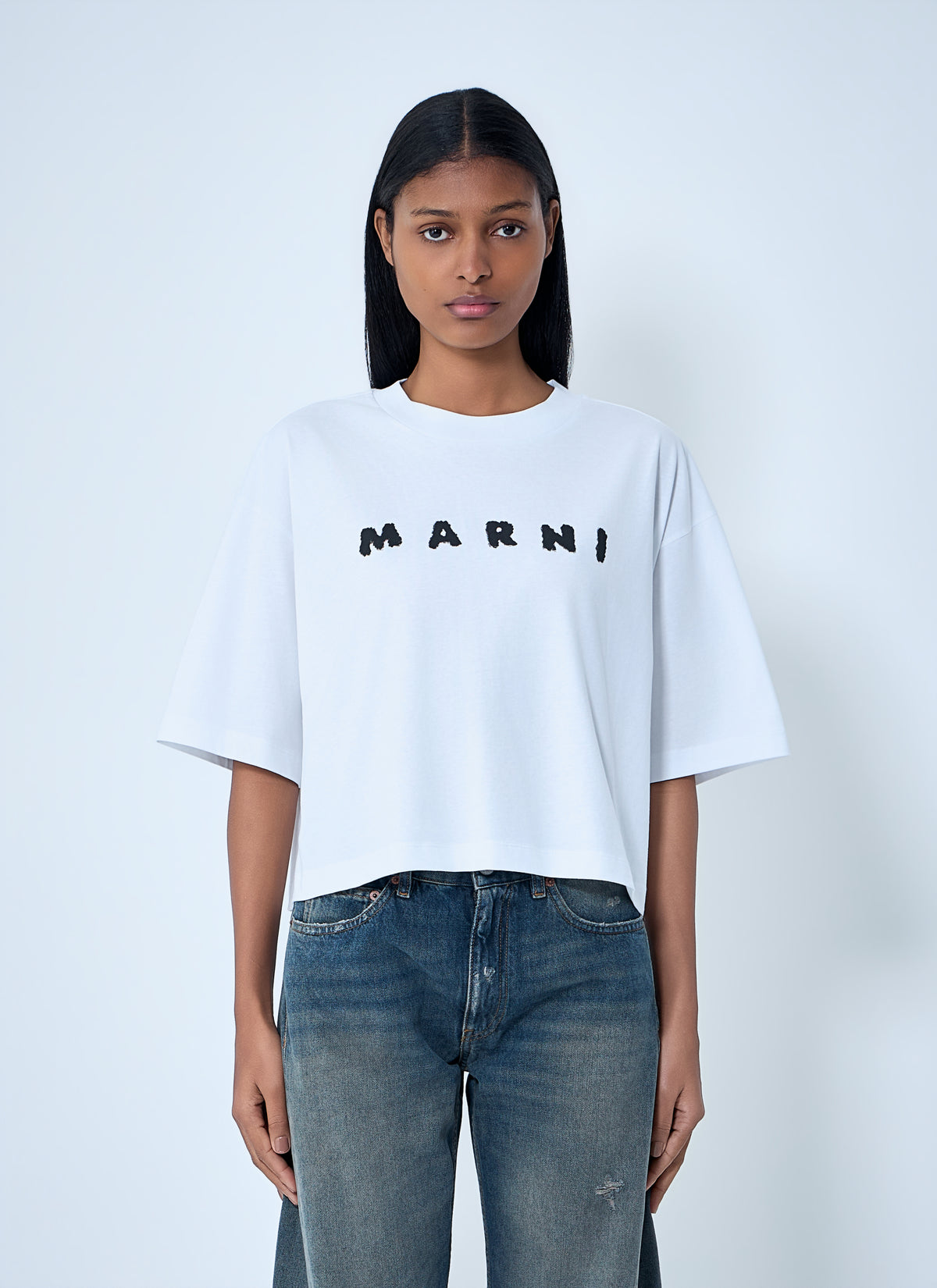 Marni Women Logo Motif T-Shirt