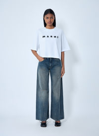Marni Women Logo Motif T-Shirt
